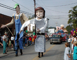 Giant Float Puppets