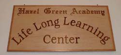 Life Long Learning sign.