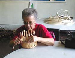 making a basket